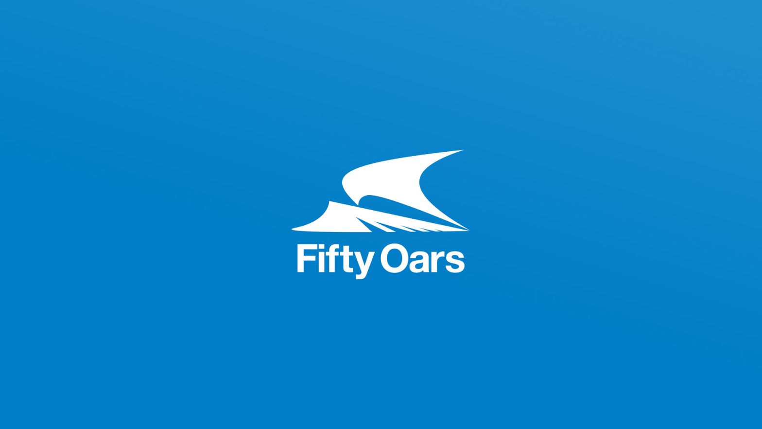 Fifty oars logo 4k 2019